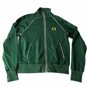 Nike Track Jacket Zip Green University Oregon S